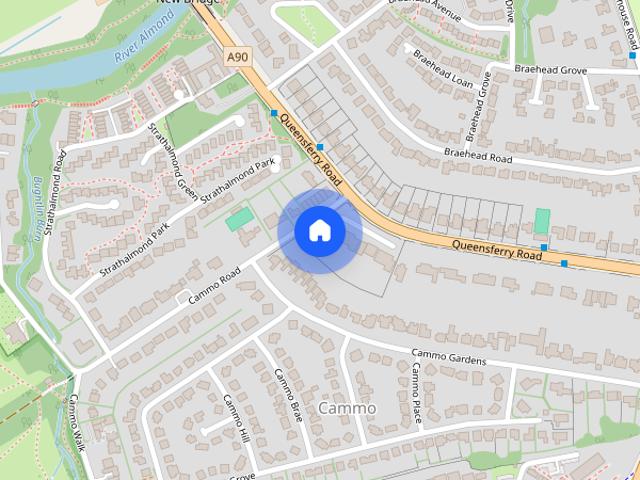 Apartment for rent in Cammo, Scotland