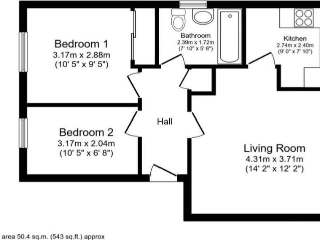 Apartment for rent in Charlton, Greater London