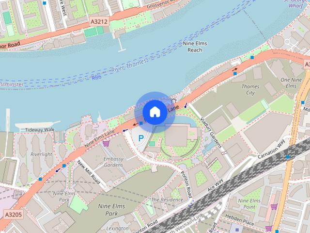 Apartment for rent in Nine Elms, Greater London