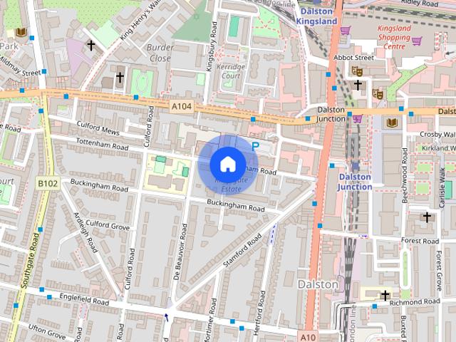 Apartment for rent in Dalston, De Beauvoir Town