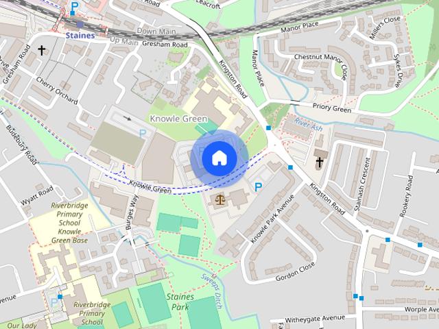 Apartment for rent in Knowle Green, Lower Halliford