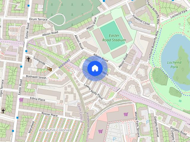 Apartment for rent in Hillside, Leith