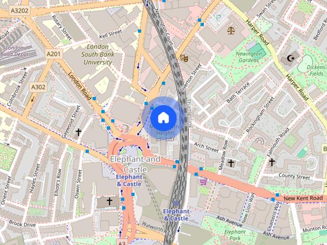 Apartment for rent in Elephant and Castle, Greater London