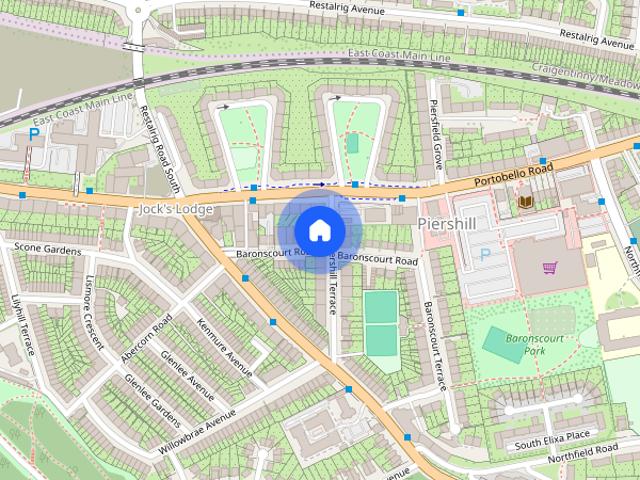 Apartment for rent in Piershill, Scotland