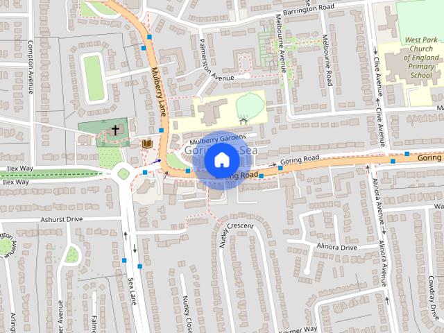 Apartment for rent in Worthing, West Sussex