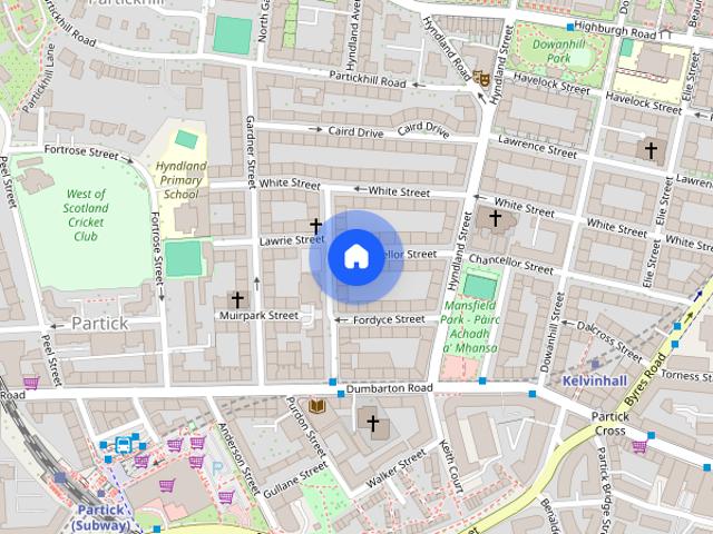 Apartment for rent in Partickhill, Glasgow
