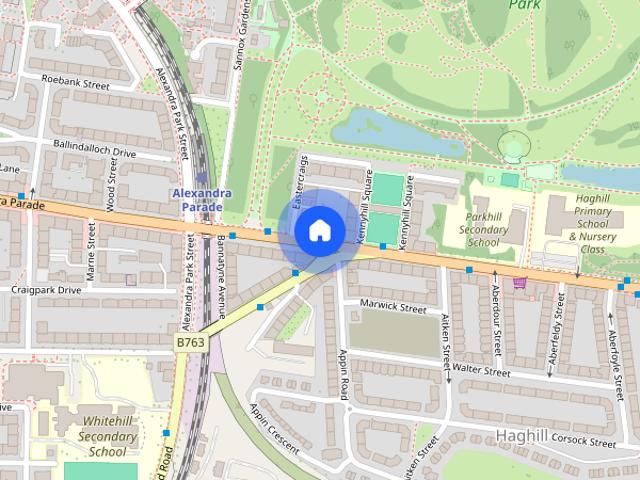 Apartment for rent in Haghill, Scotland