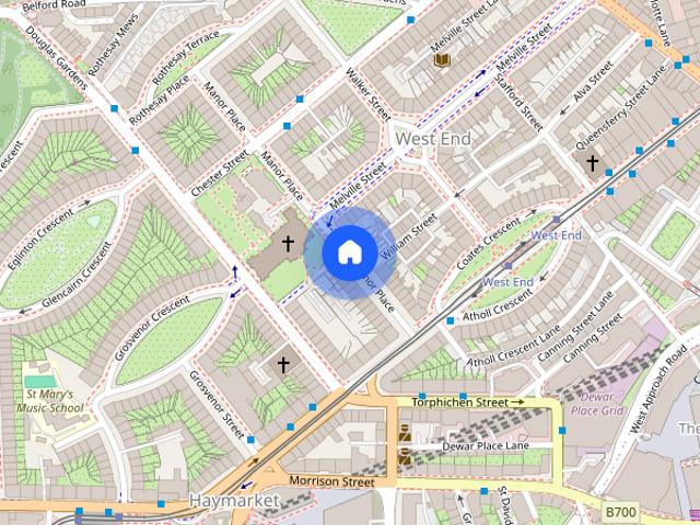 Apartment for rent in Haymarket, City of Edinburgh
