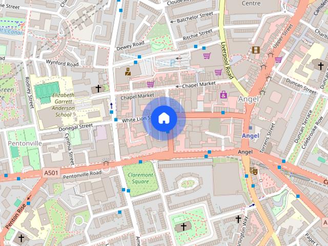 Apartment for rent in Barnsbury, Greater London