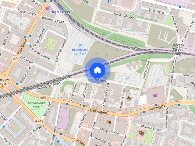 Apartment for rent in Calton, Glasgow
