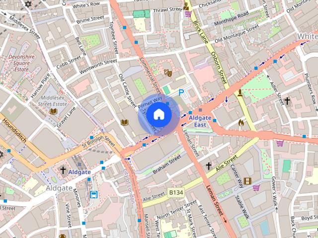 Apartment for rent in Spitalfields, Greater London