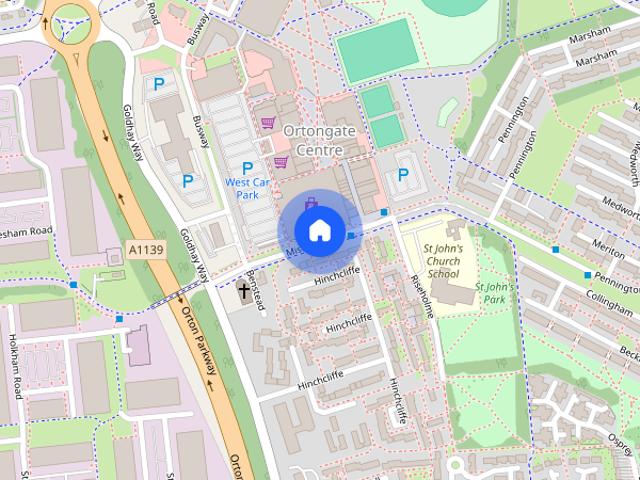 Apartment for rent in Ortongate Centre, Peterborough