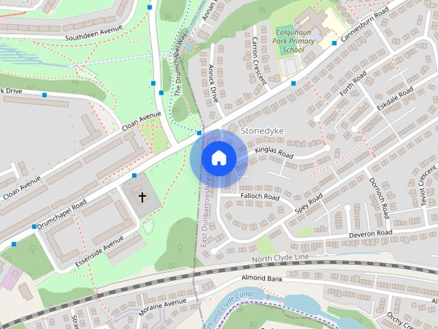 Apartment for rent in Stonedyke, Bearsden