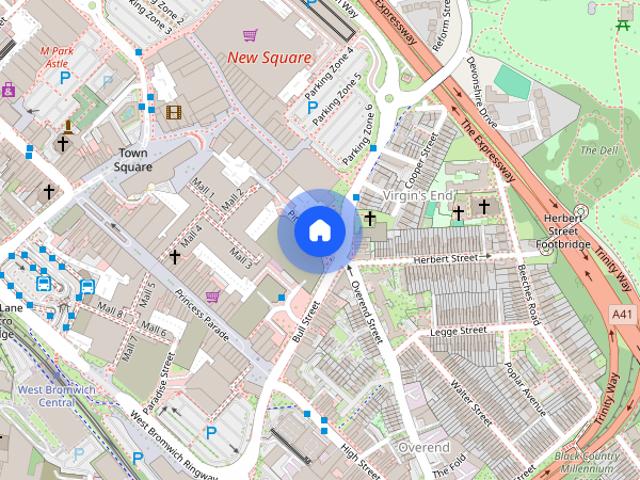 Apartment for rent in Mayer's Green, West Bromwich