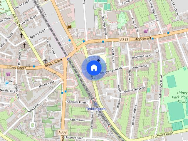 Apartment for rent in Strawberry Hill, Greater London
