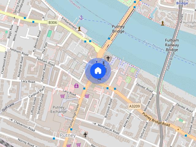 Apartment for rent in Putney, Greater London