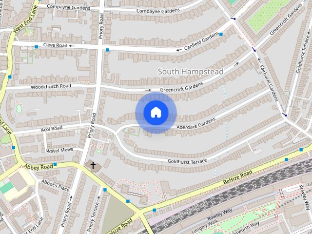 Apartment for rent in South Hampstead, Greater London