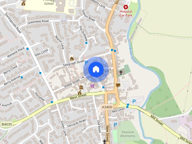 Apartment for rent in Shipston on Stour, Alderminster