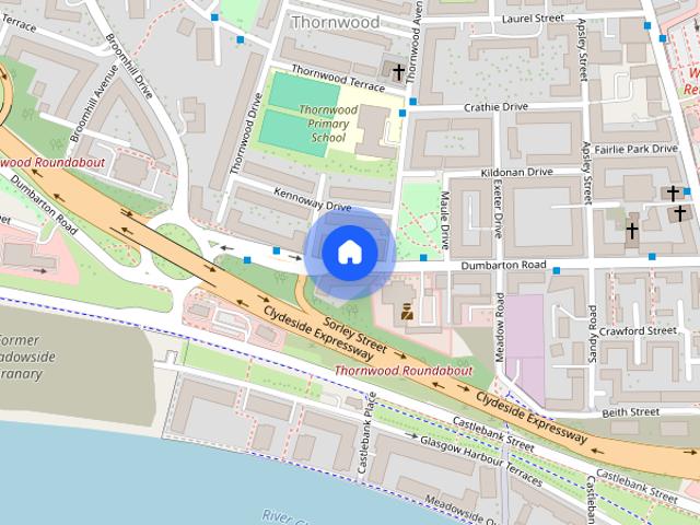 Apartment for rent in Broomhill, Scotland