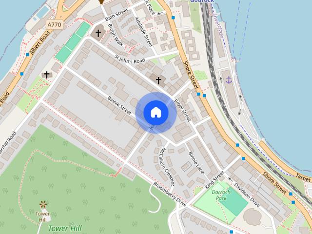 Apartment for rent in Gourock, Scotland