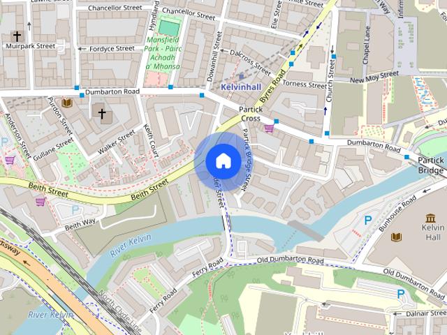 Apartment for rent in Partickhill, Glasgow