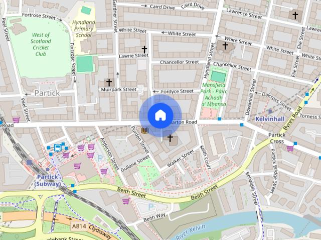 Apartment for rent in Partickhill, Glasgow