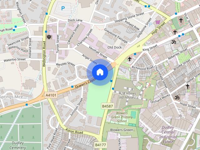 Apartment for rent in Dixons Green, West Midlands