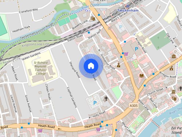 Apartment for rent in St Margarets, Greater London