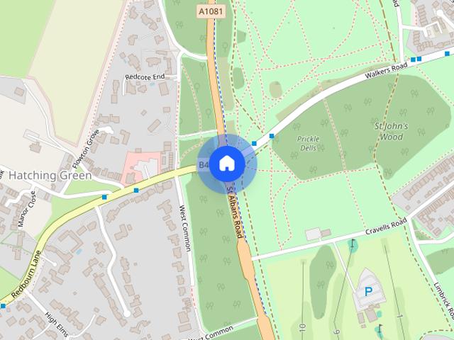 Apartment for rent in Hatching Green, Five Acres