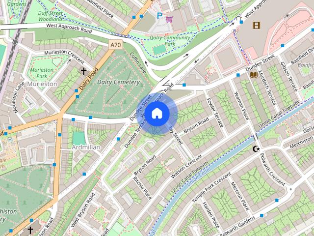 Apartment for rent in Merchiston, Scotland