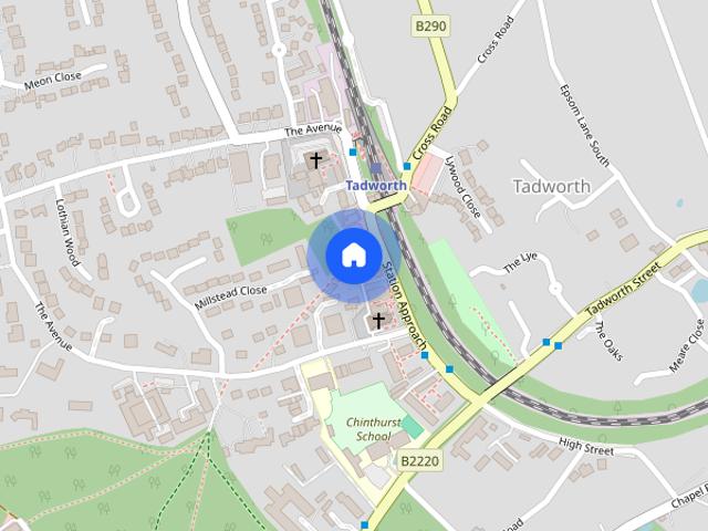Apartment for rent in Tadworth, Reigate and Banstead