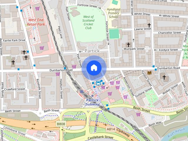 Apartment for rent in Partickhill, Glasgow