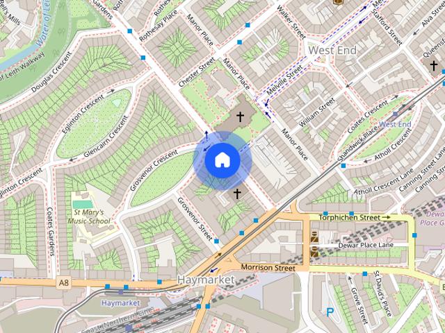 Apartment for rent in Haymarket, Scotland