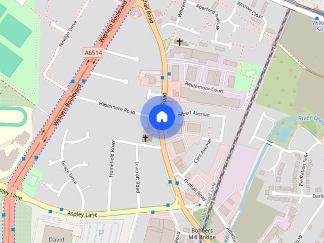 Apartment for rent in Whitemoor, Haddon