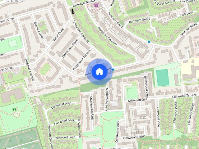 Apartment for rent in Clermiston, Scotland