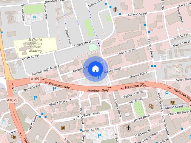 Apartment for rent in Old Town, Hull