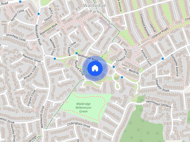 Apartment for rent in Chester Moor, Durham