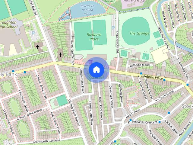 Apartment for rent in Stockbridge, Scotland