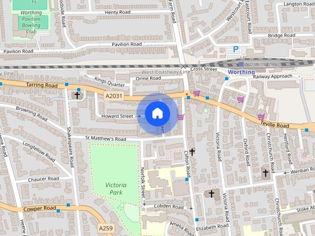 Apartment for rent in West Worthing, Worthing