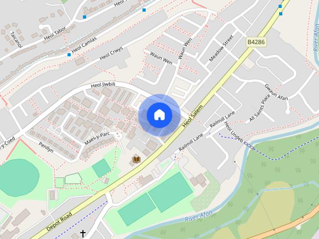 Apartment for rent in Cwmafan, Wales
