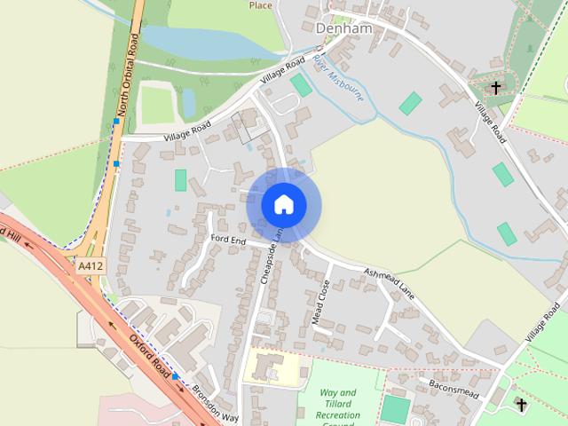 Apartment for rent in Denham, Denham Green