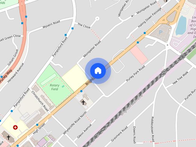 Apartment for rent in London Borough of Croydon, Purley