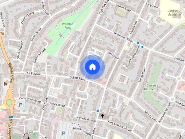Apartment for rent in Kings Hill, Colliers End
