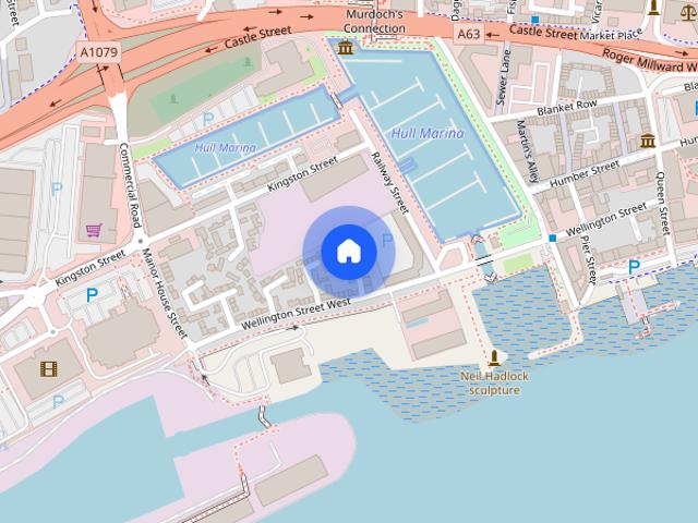 Apartment for rent in Old Town, Hull
