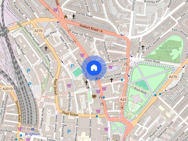 Apartment for rent in Round Hill, Brighton & Hove