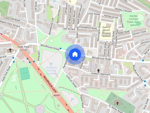 Apartment for rent in Woodhouse, West Yorkshire