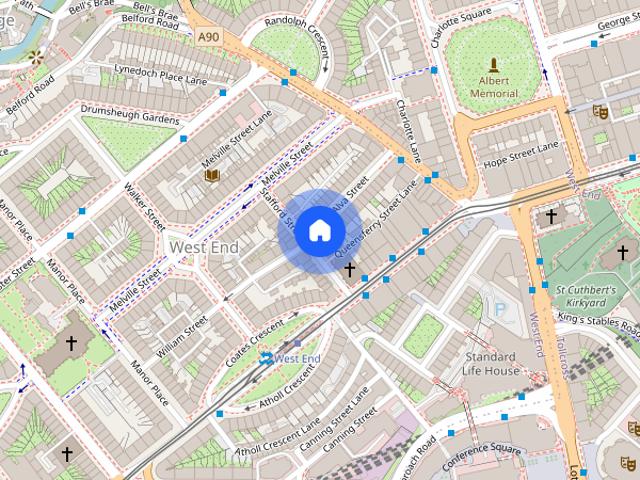 Apartment for rent in Haymarket, Scotland