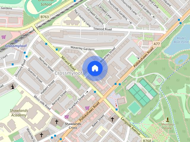 Apartment for rent in Shawmoss, Glasgow
