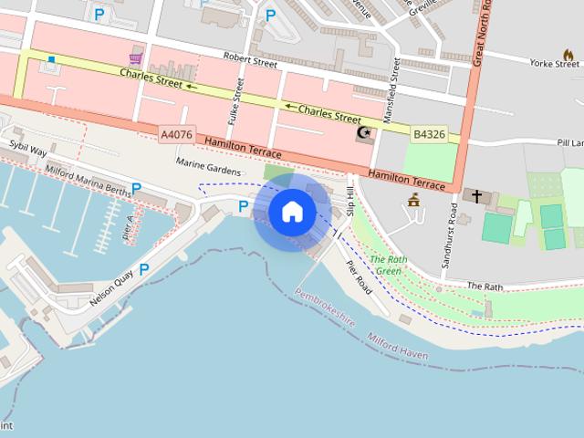 Apartment for rent in Milford Haven, Wales