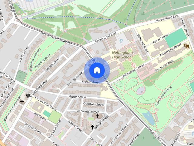 Apartment for rent in Forest Fields, City of Nottingham